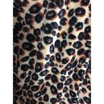 Faded Glory  Leopard Print Fleece Robe Sz. Large 12/14 Brown/Black Photo 4