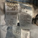 Levi's ' Women's Denim Jean Shorts Size 31 Mid Length Zip Fly Cuffed Light Wash Photo 3