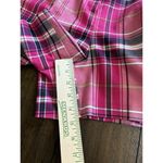 New York & Company Womens Pleated Pink Plaid Twill Dress Shorts Size 10 NEW Photo 4