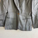 Giorgio Armani Vintage  Grey Blazer One Button Front Closure Photo 7