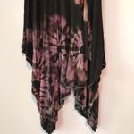 Tie dye asymmetrical festival skirt Brown Photo 3