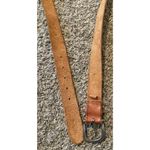 Cowboy 8 Belt Brown Leather Studded Rhinestones 1.25”x49” Western Cowgirl Rodeo Photo 6