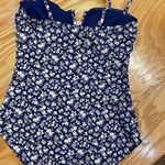 & Other Stories Print Sweetheart Neck One-Piece Swimsuit NWOT (B42) size 8 Photo 2