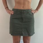Uniqlo Olive Green Khaki Mini Skirt Size 12 Photo 0