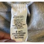 Adora Long Sleeve Top Blouse Cheetah Floral Print Size S Balloon Sleeve Boutique Gray Photo 7