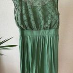 Juicy Couture  beautiful green lace floral dress Photo 0
