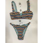 l*space New. L* stripe teeny bikini. XS. Retails $184 Photo 7
