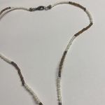 Women’s Hand Made Beaded Natural Stone / Glass Costume Necklace Photo 3