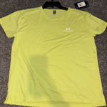 Under Armour  Rush Energy Lime Yellow T-Shirt Photo 0