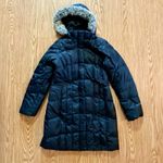 Eddie Bauer Goose Down Ski Lodge Puffer Parka Jacket Coat Womens Small Photo 2