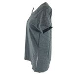 Craft Womens Top Athletic Work Out Moisture Wicking Laser Cut Gray Size XL Photo 1