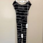 Susina Women’s Sleeveless Tie Dye Pant Jumpsuit Black Grey Size Small NWT Photo 7