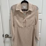 Frank And Oak  Printed Button Up Fit and Flare Chiffon Dress  Photo 2