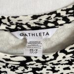 Athleta Sweatshirt Women XS Black White Balance Pullover Athleisure Active Photo 2