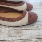 G. H. Bass & Co Slip Ons Brown & Cream Women's Bedford Ballerina Flat Size 7.5 M Photo 4