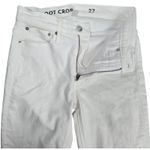 J.Crew 9" mid-rise demi-boot crop jean in white 27 J1752 Photo 3