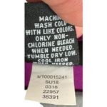 Alfani  Purple White Patterned Faux Wrap Split Neck Sleeveless Blouse Size M Photo 5