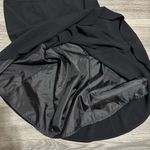 Investments Women Black High Rise Midi Flared Lined Skirt Size 10 Photo 12