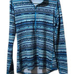 Nike Pro Dri Fit Women Size Large Long Sleeve 1/2 Zip Stretch Athleisure Preppy Photo 0