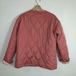 G.H. Bass pink quilted jacket size large Photo 3