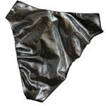 Good American  Reversible High Shine Foil Cheeky Swimsuit Bottoms Photo 7