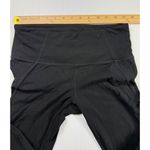 Athleta  Leggings Mesh Athletic Workout Running Athleisure‎ Black Size S Photo 2