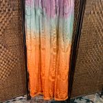 Pinkblush  Maternity Ombré Rainbow Lace Maxi Dress Size L Photo 1