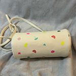 Icing White Crossbody Bag with Colorful Accents Photo 4
