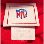 NFL ‎ Titans Women's Red Turtleneck Size 2XL 28" Long x 22" Sleeve x 25 1/2" PTP Photo 3