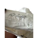 White House | Black Market WHBM WHITGE HOUSE BLACK MARKET White Corduroy Straight Leg Pants Size 2R Photo 6