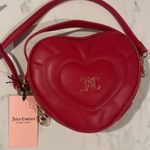 Juicy Couture bag Cool Red Heart Shaped Only You Crossbody New size small Photo 2