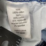 SO Women’s High Rise Mom Jeans Size 7/28 Blue Paperbag Waist Stretch Denim Photo 8