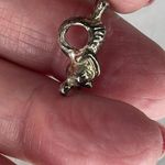 Pandora  Disney 925 Sterling Silver ALE Piglet charm. Photo 4