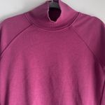 Athleta Cozy Karma Side Zip Funnel Neck Victorian Berry Oversized Size XXS Photo 6