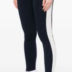 NWT We Norwegians Logo Patch Leggings Ski Base Layer Marino Wool in Green S Photo 0