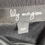 Lily Morgan black lace up lace bodice flowy dress size small Photo 3