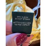 Ralph Lauren Lauren  Dress Women 12 Yellow Floral Lace Cap Sleeve Sheath Preppy Photo 10