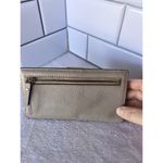 Kate Spade Pebble Leather Wallet Tan Beige Compact ID Multiple Pockets Womens Photo 1