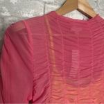 Topshop  Women’s Bodycon Sheet Long Sleeve Dress NWT Size Medium (8-10) Photo 5