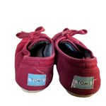 Toms red lace sneakers women’s size 7 Photo 1