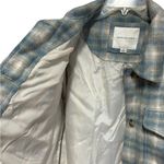 American Eagle jacket shacket Women’s size large plaid Oversized Photo 2