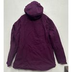 BERNE Softstone Duck Barn Coat Jacket Women's Size XL Flannel Lined Canvas Chore Purple Photo 2
