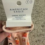 American Eagle Aerie  AE Red Pink Christmas Graphic Women’s Crew Socks Set Photo 9