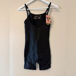 Shapermint Essentials Open Bust Bodysuit Shaper Shorts Med Black Shapewear NWT Photo 2