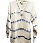 VINTAGE AVON 2 Button Navajo Sweater Size M/L Photo 0