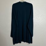 J. Jill Cotton Rayon Blend Button Down Pocket Sweater Cardigan, Size 4X Blue Photo 4