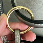 Dasein Handbag Vegan Leather Tassel Shoulder Bag Work Tote with Long Strap Silver Photo 8