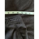 Merona Black Pinstripe Wide Leg Crop Dress Pants High Rise Side Zip Size 16 Photo 4