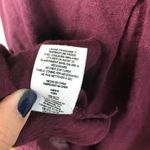 Free People  Women's Mock Neck Embroidered Crochet Lace Swing Long Sleeve Tee Photo 3