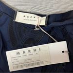 NWT Marni blue floral jacquard patterned shift dress sz 40 Photo 5